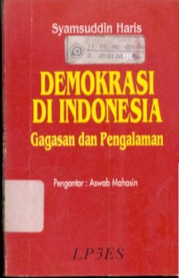 Image of Demokrasi di Indonesia : Gagasan dan Pengalaman