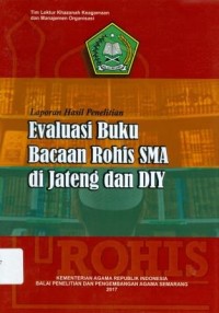 Image of Evaluasi Buku Bacaan Rohis SMA di Jateng dan DIY: Laporan Hasil Penelitian