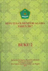Image of Keputusan Menteri Agama Tahun 2017