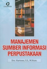 Image of Manajemen Sumber Informasi Perpustakaan