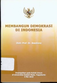 Image of Membangun Demokrasi di Indonesia