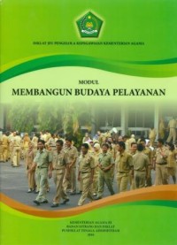 Image of Modul Membangun Budaya Pelayanan: Diklat JFU Pengelola Kepegawaian Kementerian Agama