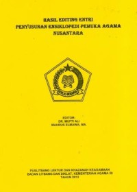 Image of Hasil Editing Entri Penyusunan Ensiklopedi Pemuka Agama Nusantara