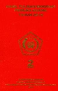 Image of Hasil Tulisan Biografi Pemuka Agama Tahun 2015 Jilid 2