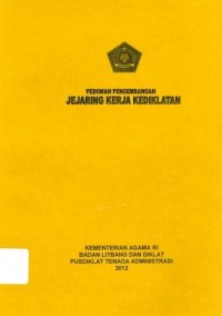 Image of Pedoman Pengembnagan Jejaring Kerja Kediklatan