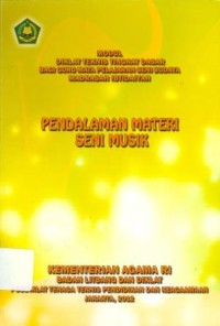 Image of Diklat Teknis Tingkat Dasar Bagi Guru Mata Pelajaran Seni Budaya Madrasah Ibtidaiyah :Pendalaman Materi SeniMusik