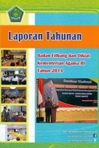Image of Laporan tahunan badan litbang dan diklat kementerian agama RI