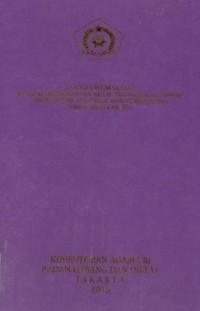Image of Laporan pelaksanaan kegiatan pencetakan/penerbitan/penggandaan/laminasi badan litbang dan diklat kementerian agama Tahun anggaran 2015