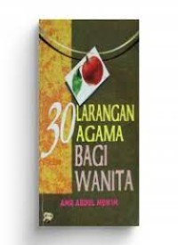 Image of 30 Larangan Agama Bagi Wanita