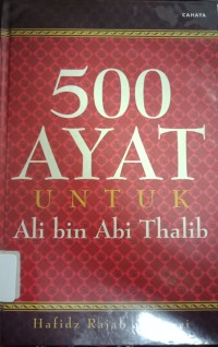 Image of 500 Ayat Untuk Ali Bin Abi Thalib