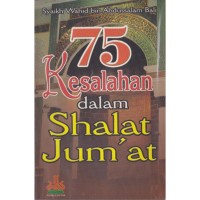 Image of 75 Kesalahan Dalam Shalat Jum'at