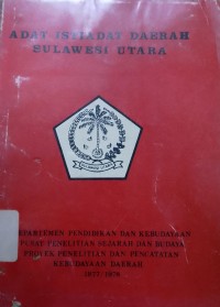 Image of Adat Istiadat Daerah Sulawesi Utara
