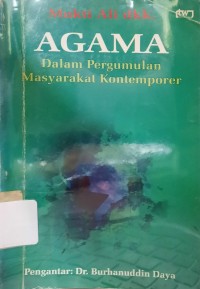 Image of Agama dalam pergumulan masyarakat kontemporer