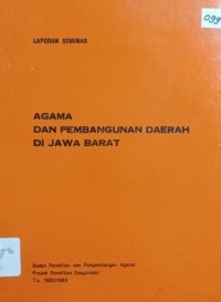 Image of Agama dan Pembangunan Daerah di Jawa Barat