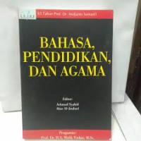 Image of Bahasa, Pendidikan, dan Agama
