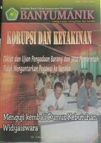 Image of Banyumanik Volume 3 Nomor 1 April 2008