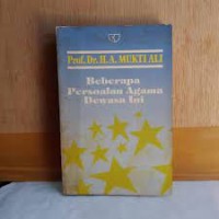 Image of Beberapa Persoalan Agama Dewasa Ini