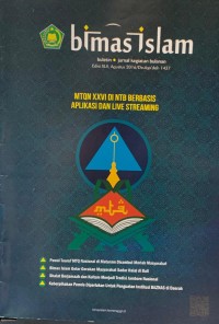 Image of Bimas Islam Edisi XLII Agustus 2016