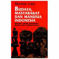 Image of Budaya, masyarakat dan manusia indonesia
