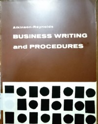 Image of Business Writing and Procedures