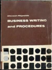 Image of Business Writing and Procedures
