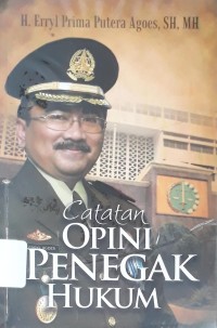 Image of Catatan Opini Penegak Hukum