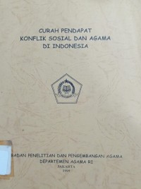 Image of Curah Pendapat Konflik Sosial dan Agama di Indonesia