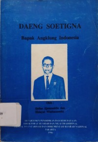 Image of Daeng Soetigna Bapak Angklung Indonesia