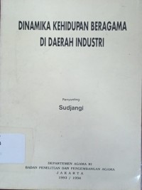 Image of Dinamika Kehidupan Beragama di Daerah Industri
