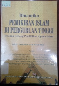 Image of Dinamika Pemikiran Islam Di Perguruan Tinggi