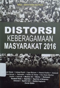 Image of Distorsi Keberagamaan Masyarakat 2016