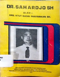 Image of Dr. Sahardjo SH.