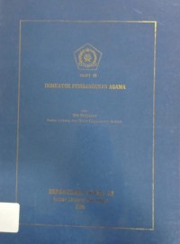 Image of Draft 02: Indikator Pembangunan Agama