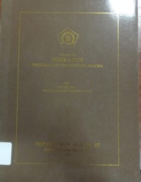 Image of Draft 05: Indikator Program Pembangunan Agama