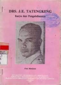 Image of Drs. J.E. Tatengkeng : Karya dan Pengabdiannya