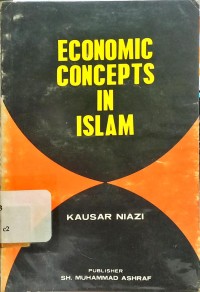 Image of Economic Concepts in Islam