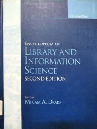 Image of Encyclopedia of Library and Information Science Volume 1