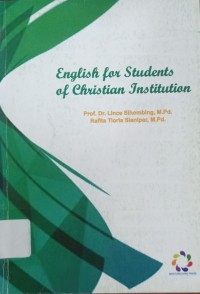 Image of English for Student of Christian Institution