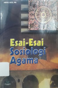 Image of Esai-Esai Sosiologi Agama
