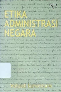 Image of Etika Administrasi Negara