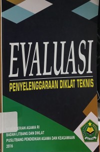 Image of Evaluasi Penyelenggaraan Diklat Teknis