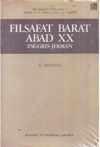 Image of Filsafat Barat Abad XX: Inggris-Jerman