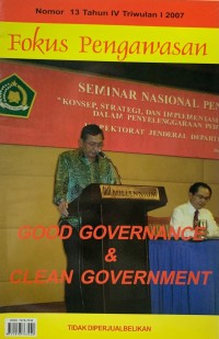 Image of Fokus Pengawasan Nomor 13 Tahun IV Triwulan I 2007