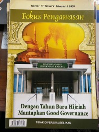 Image of Fokus Pengawasan Nomor 17 Tahun V 2008