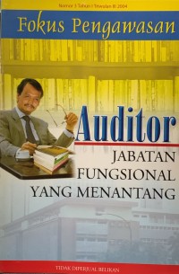Image of Fokus Pengawasan Nomor 3 Tahun I Triwulan III 2004