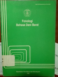 Image of Fonologi Bahasa Dani Barat