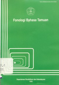 Image of Fonologi Bahasa Tamuan