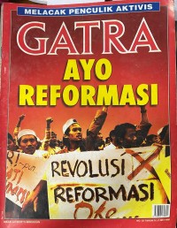 Image of Gatra Nomor 25 Tahun IV, 9 Mei 1998