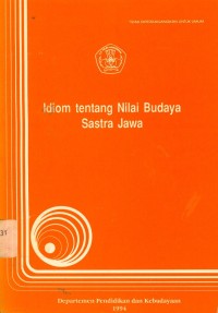 Image of Idiom tentang Nilai Budaya Sastra Jawa