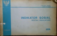 Image of Indikator Sosil = Social Indicators
